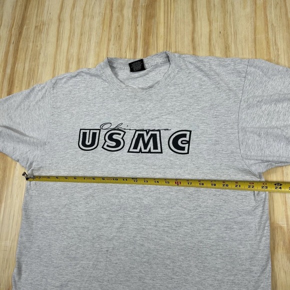 Vintage Y2K USMC United States Marine Corps T Shirt Mens Size‎ Large Roomy USA - Picture 6 of 8